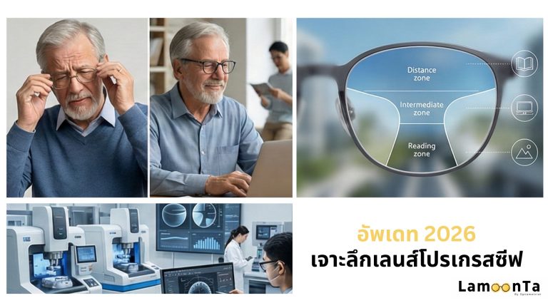 [อัพเดท 2026] เจาะลึก “เลนส์โปรเกรสซีฟ” คืออะไร? จำเป็นต้องใช้ไหม? ราคาเท่าไหร่,ทำไมถึงแพง?